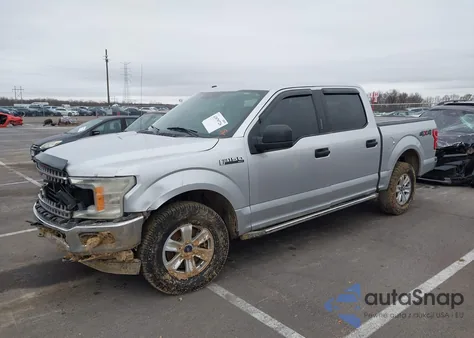 2018 Ford F-150 Xlt from USA, damaged, VIN 1FTEW1EB8JFD24042